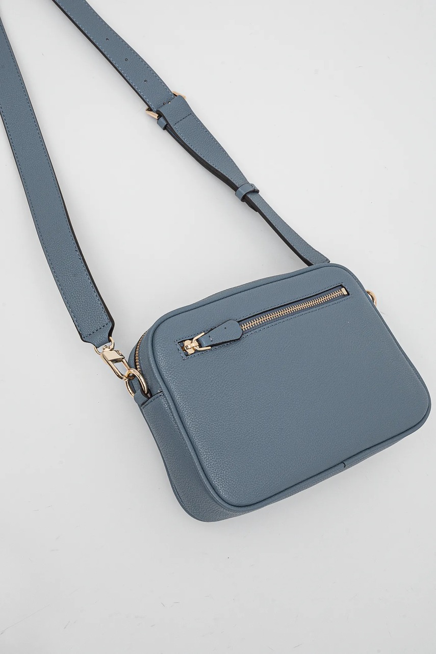 Τσάντα Guess MERIDIAN χρώμα: μπλε, HWBG87 78140 φωτογραφία