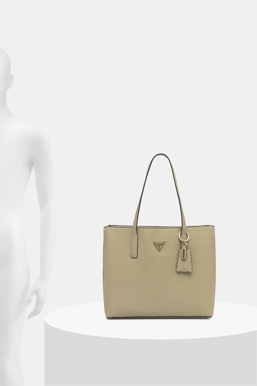 Τσάντα Guess MERIDIAN χρώμα: πράσινο, HWBG87 78230 φωτογραφία