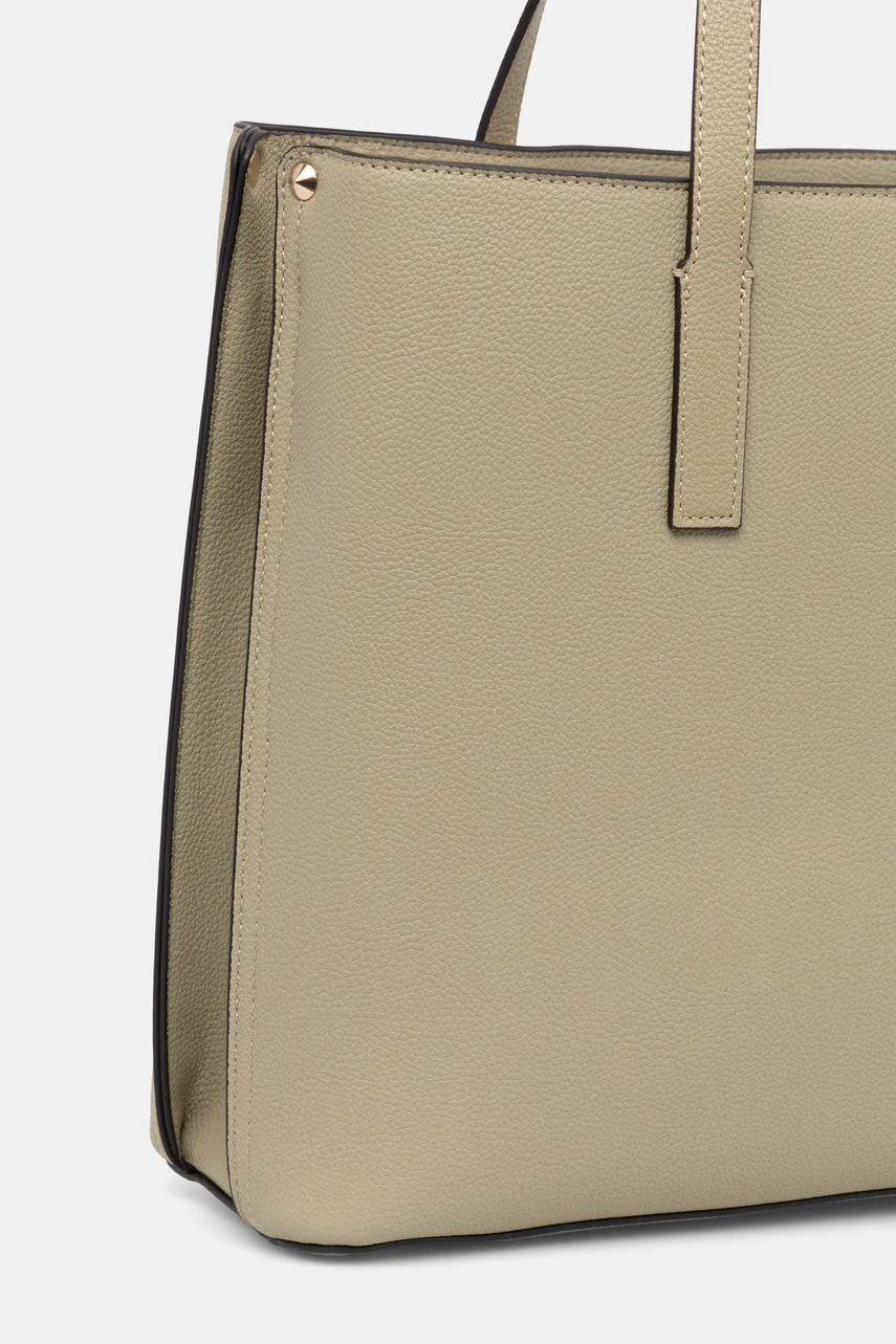 Τσάντα Guess MERIDIAN χρώμα: πράσινο, HWBG87 78230 φωτογραφία