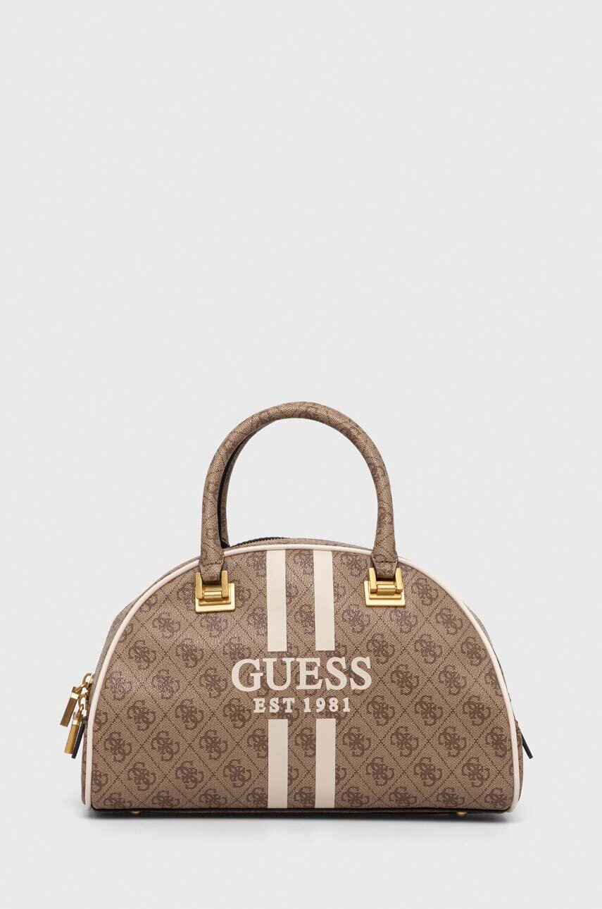 

Чанта Guess в бежово, Бежов