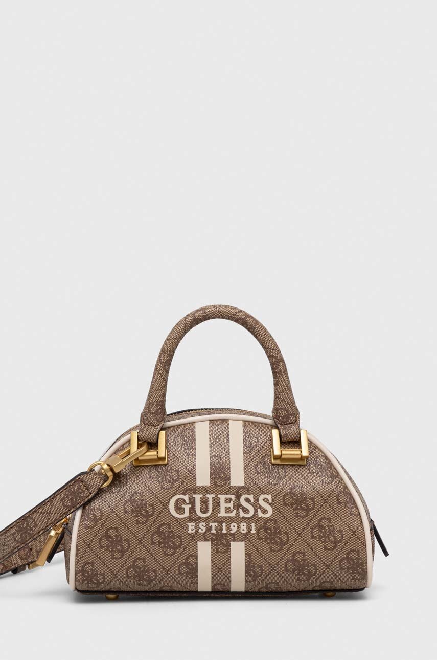 

Сумочка Guess колір бежевий