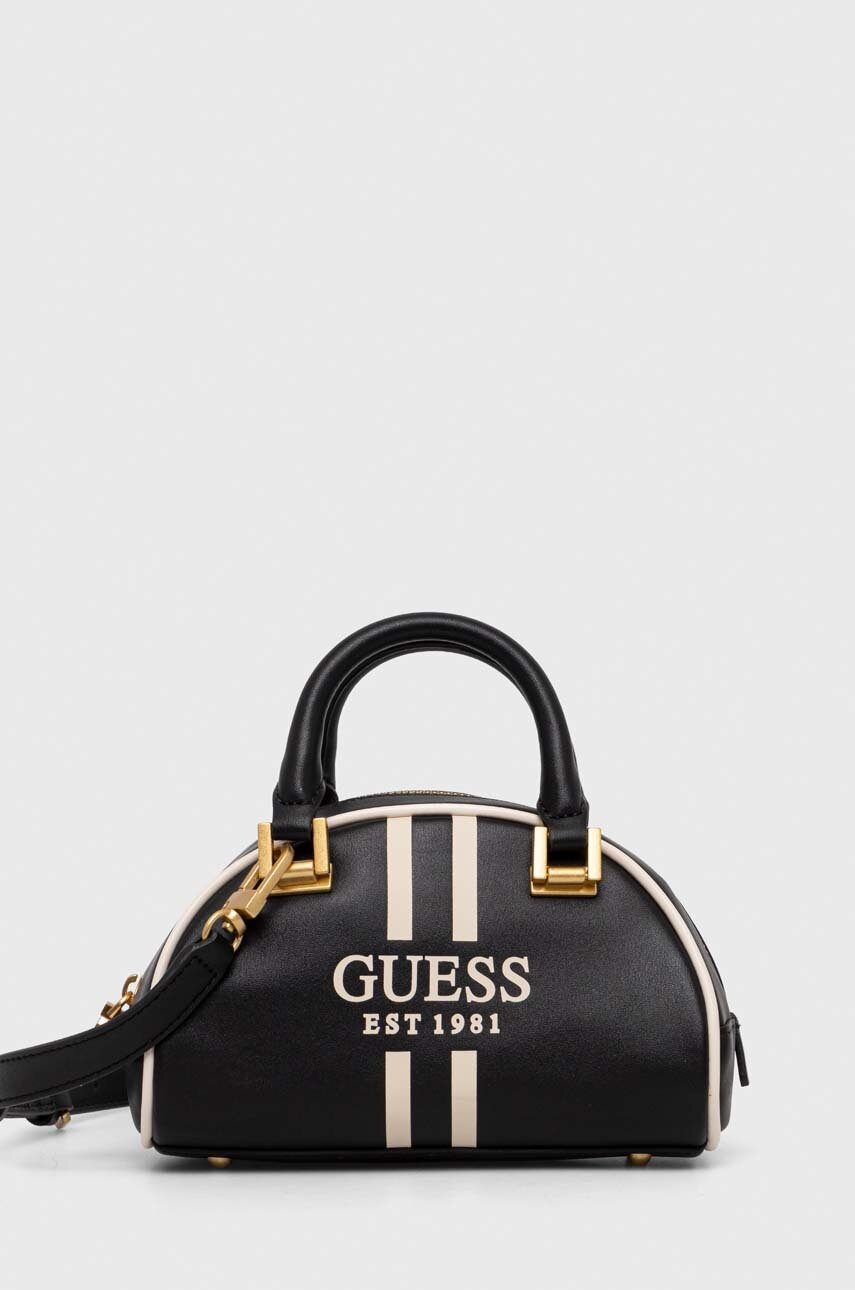 

Чанта Guess в черно, Черен