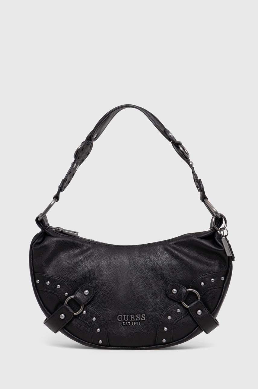 

Чанта Guess в черно, Черен