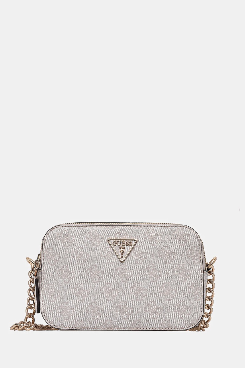 

Чанта Guess в бежово, Сив