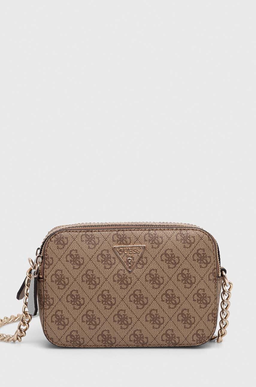 

Сумочка Guess колір бежевий