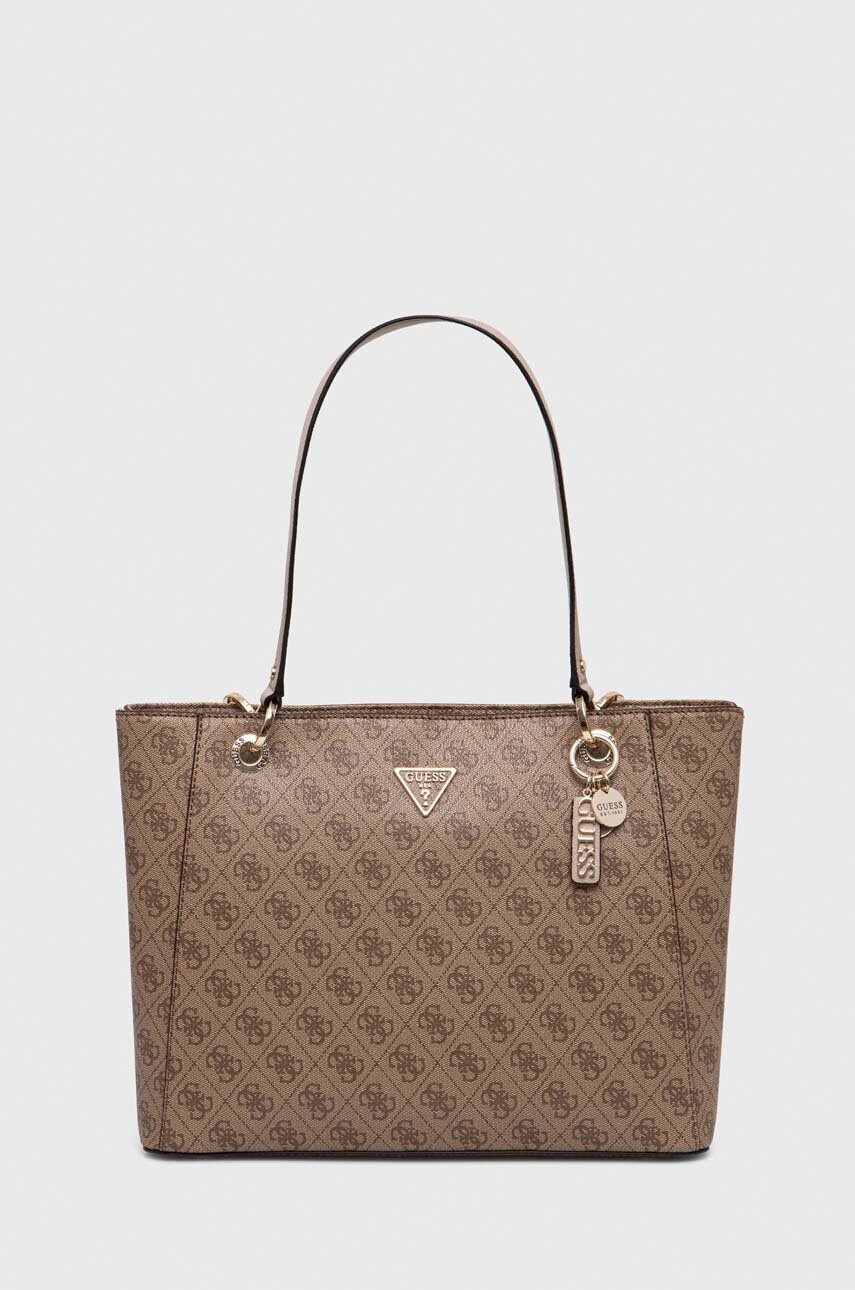 

Чанта Guess в бежово, Бежов
