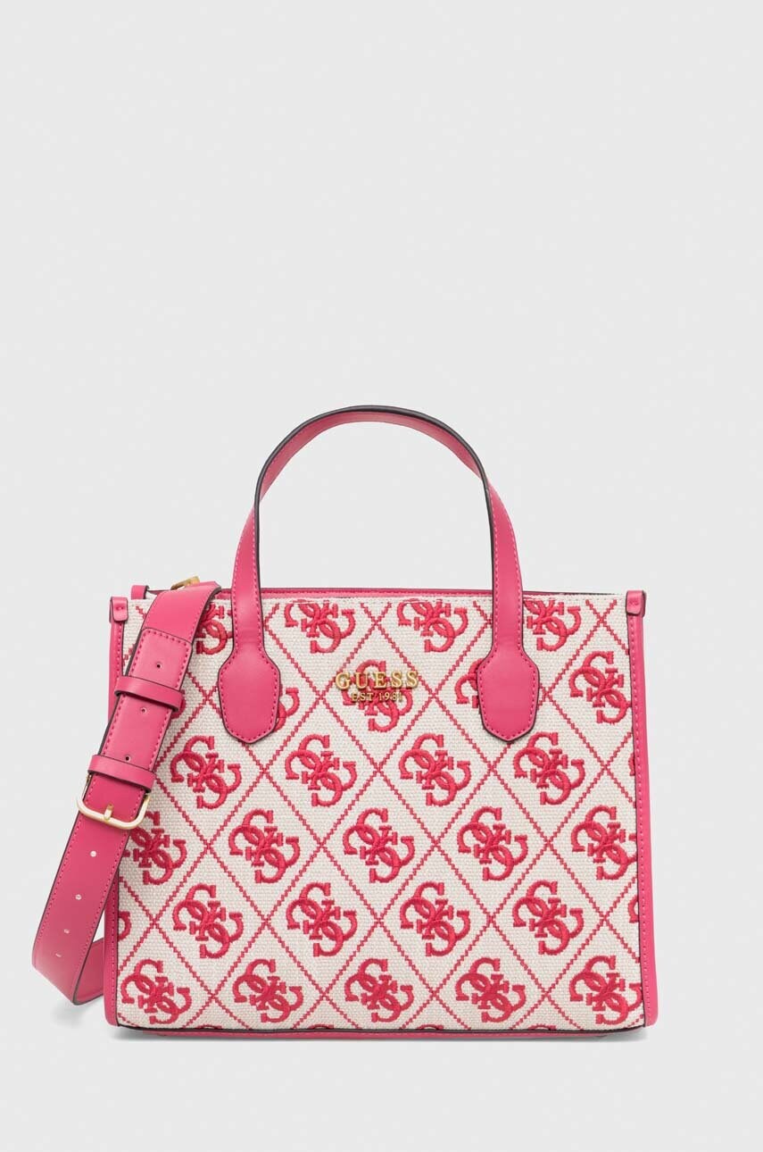 

Сумочка Guess колір рожевий