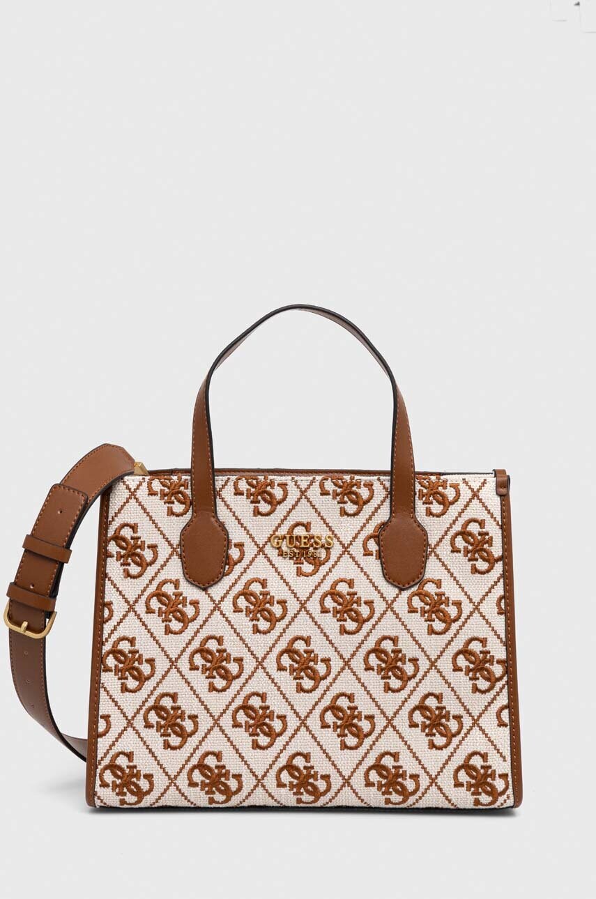 

Чанта Guess в кафяво, Кафяв