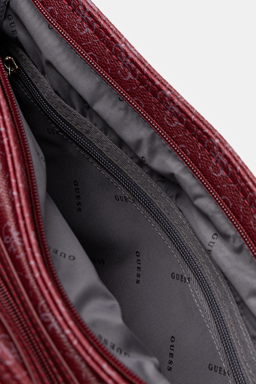 Τσάντα Guess χρώμα: κόκκινο φωτογραφία