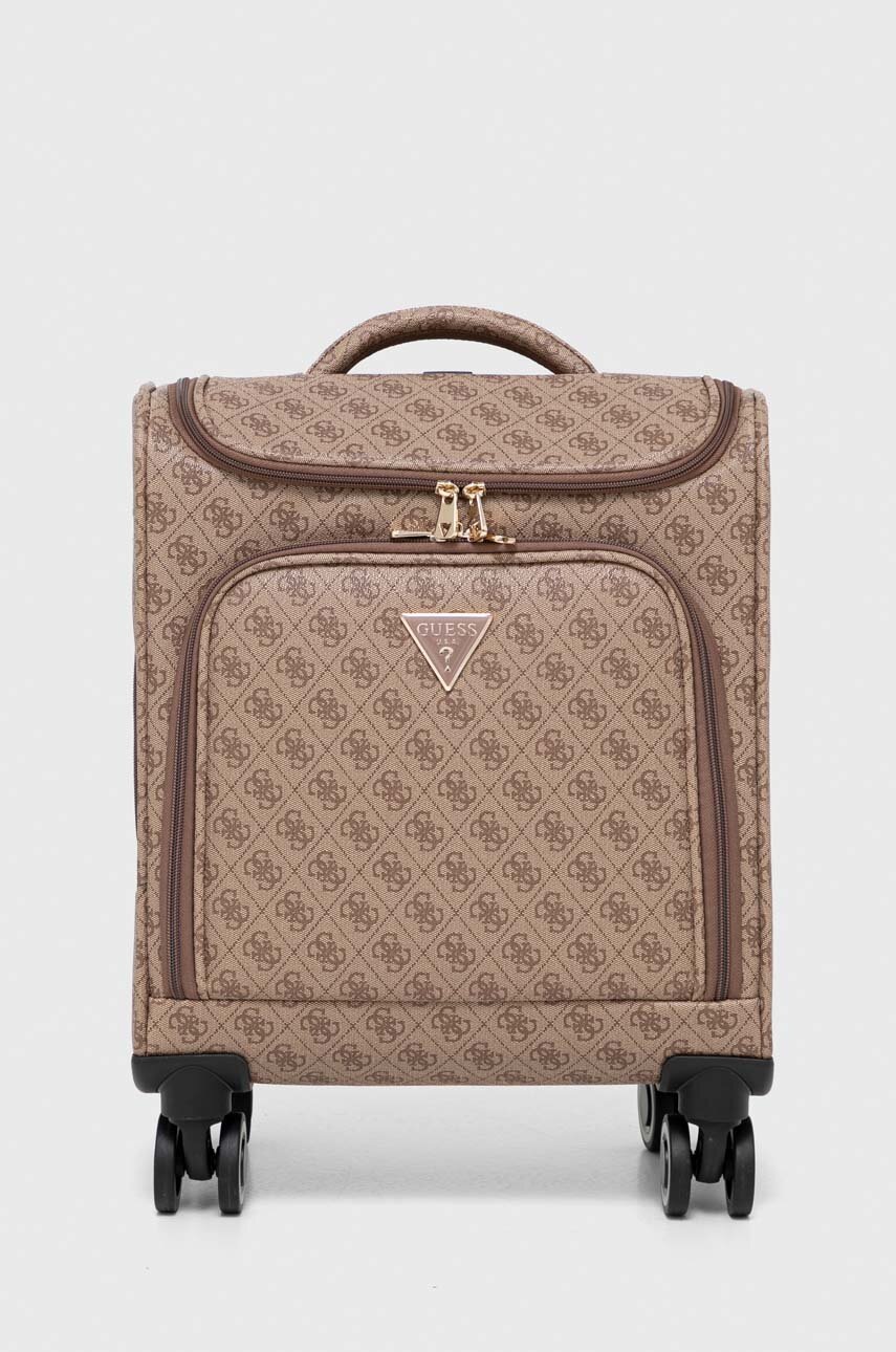 

Чемодан Guess цвет коричневый