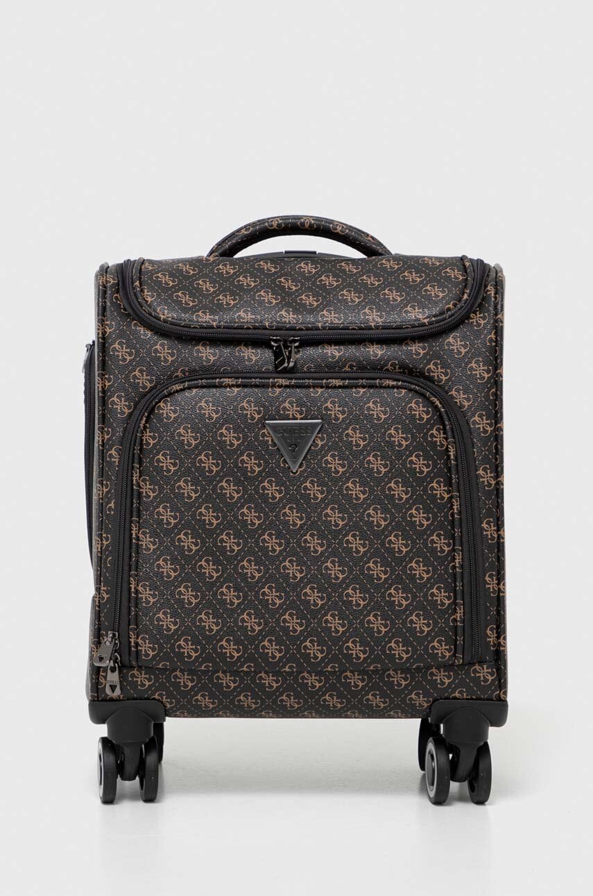 

Чемодан Guess цвет коричневый