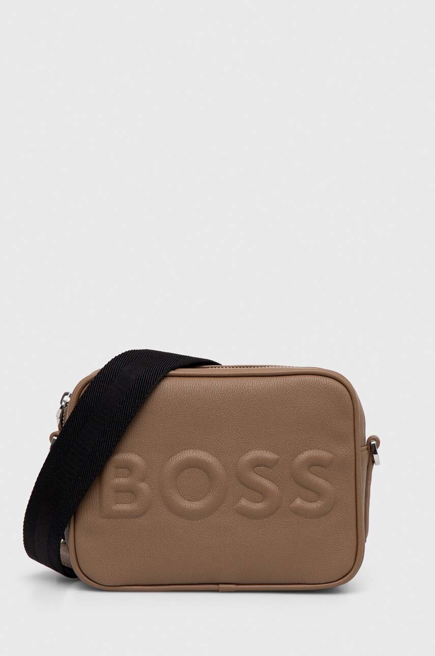 

Сумочка BOSS колір бежевий
