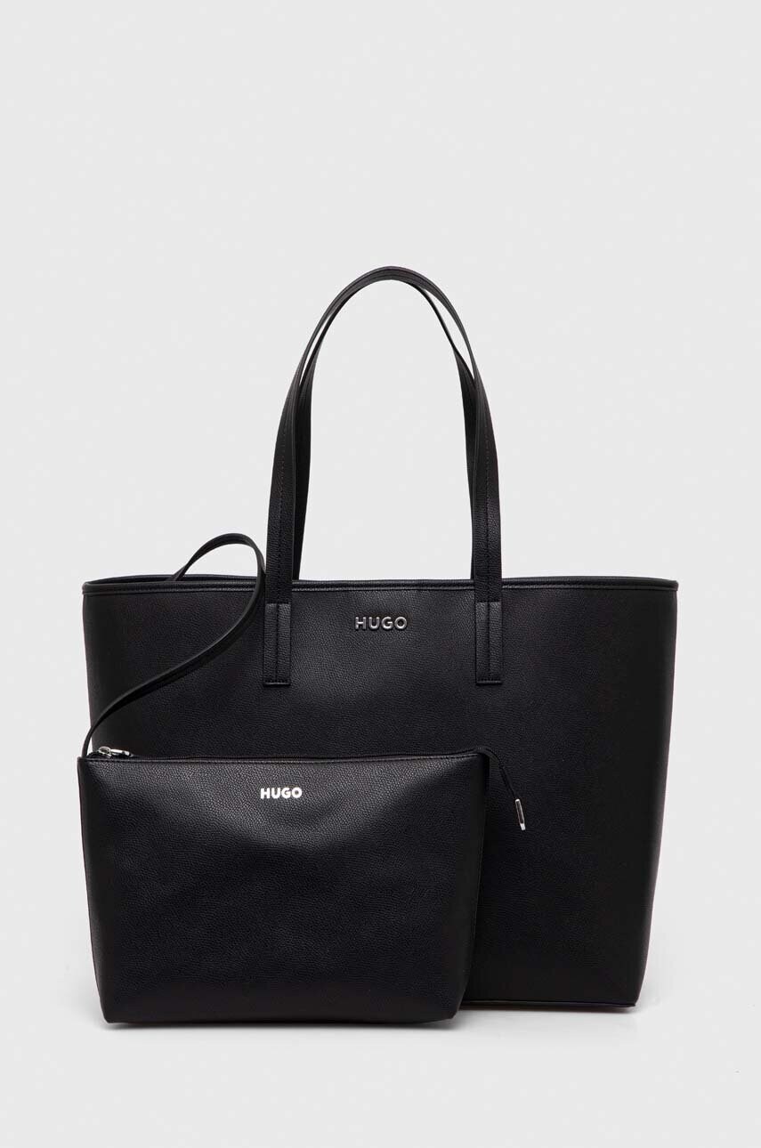 HUGO poseta culoarea negru 50485099