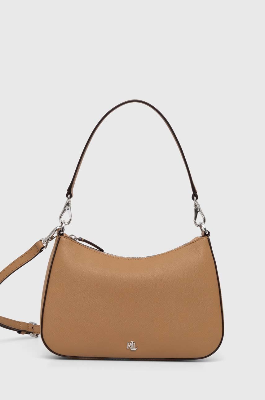 

Кожена чанта Lauren Ralph Lauren в бежово 431883768, Бежов