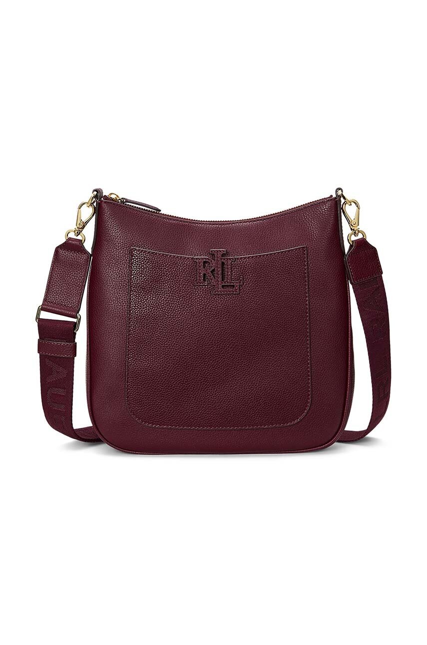 

Кожена чанта Lauren Ralph Lauren в червено 431908228, Червен