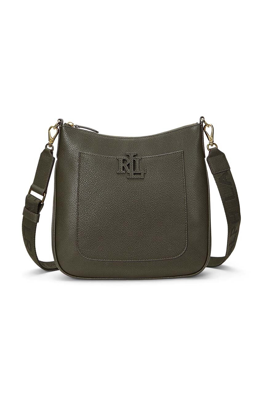 

Кожена чанта Lauren Ralph Lauren в зелено 431908228, Зелен