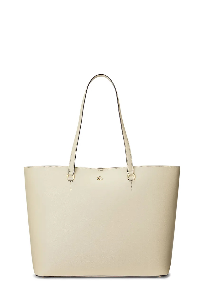 Δερμάτινη τσάντα Lauren Ralph Lauren