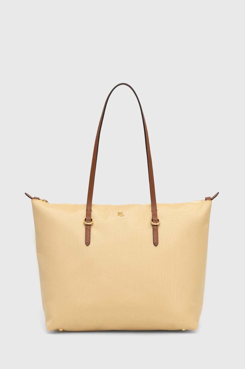 

Чанта Lauren Ralph Lauren в жълто 431916737, Жълт