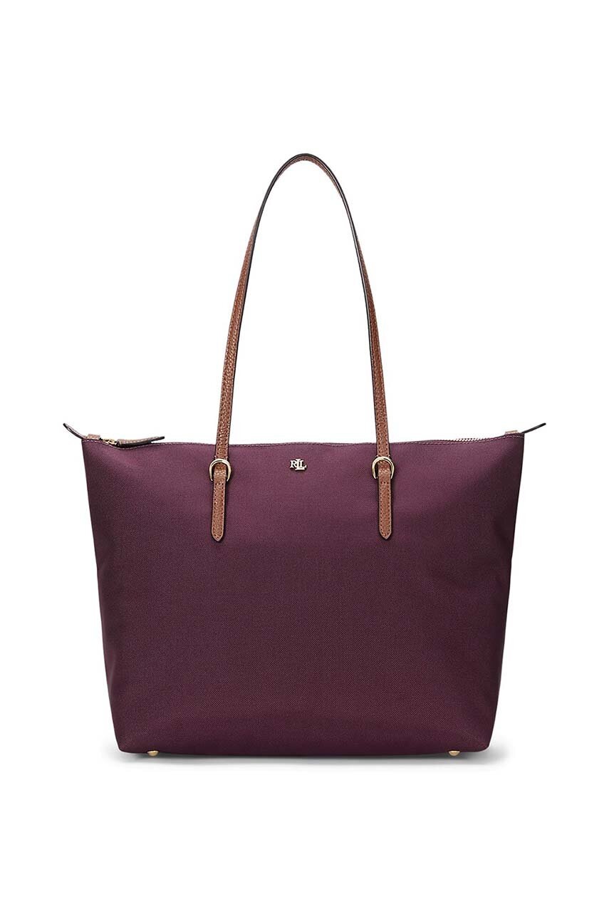 

Чанта Lauren Ralph Lauren в черно 431916737, Виолетов