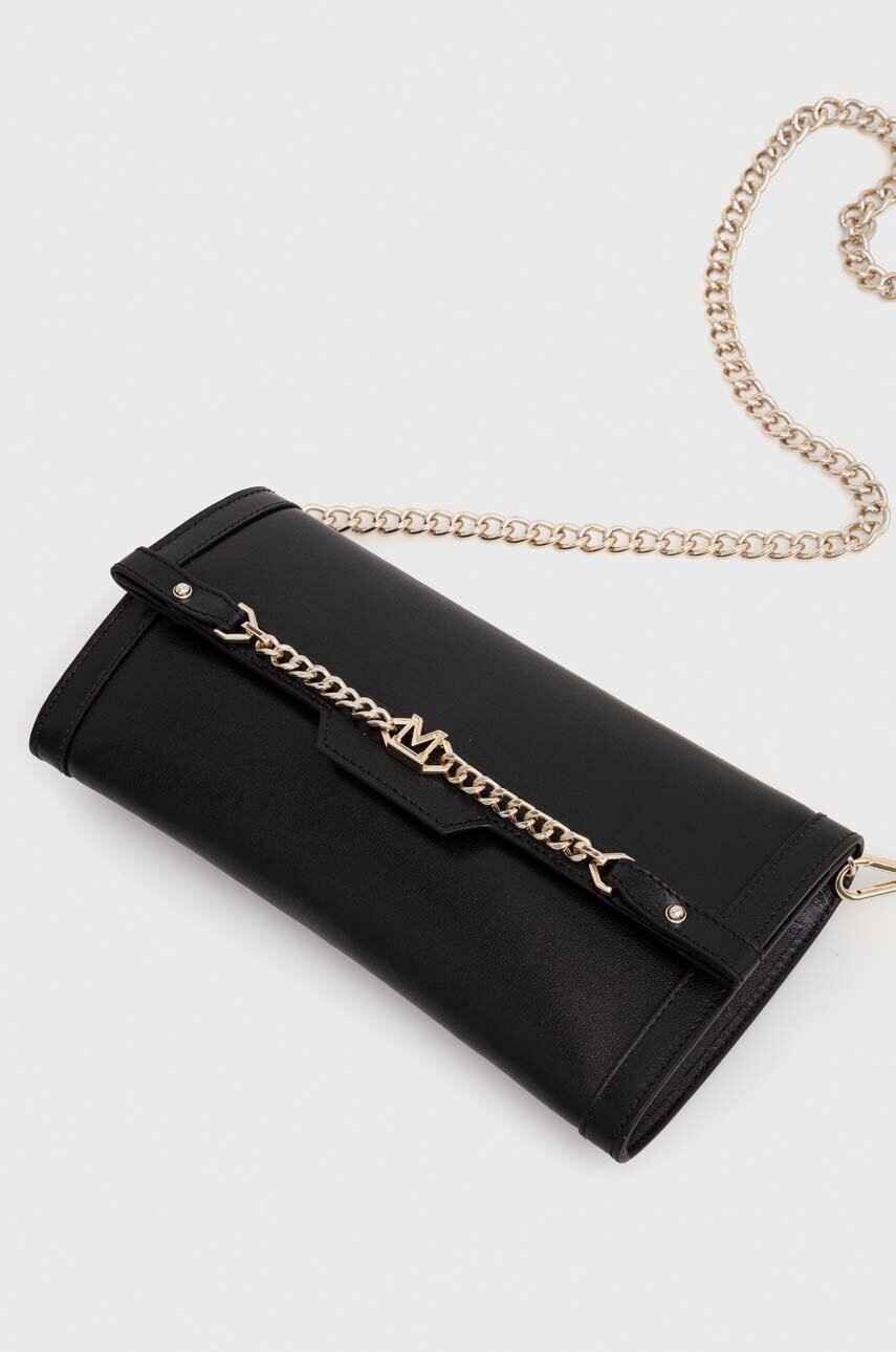 

Кожаная сумка Marciano Guess цвет чёрный