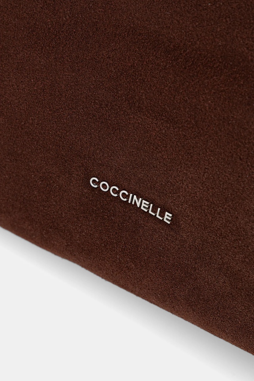 Замшевая сумочка Coccinelle цвет коричневый E1 P6P 19 02 01