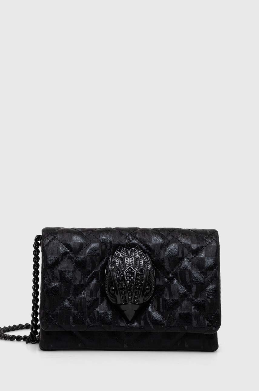 

Кожаная сумочка Kurt Geiger London цвет чёрный