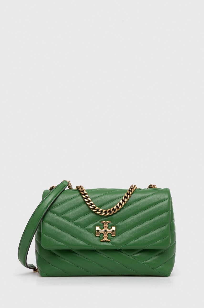 

Кожаная сумочка Tory Burch цвет зелёный