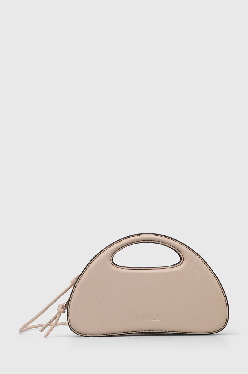 

Шкіряна сумочка Furla колір рожевий