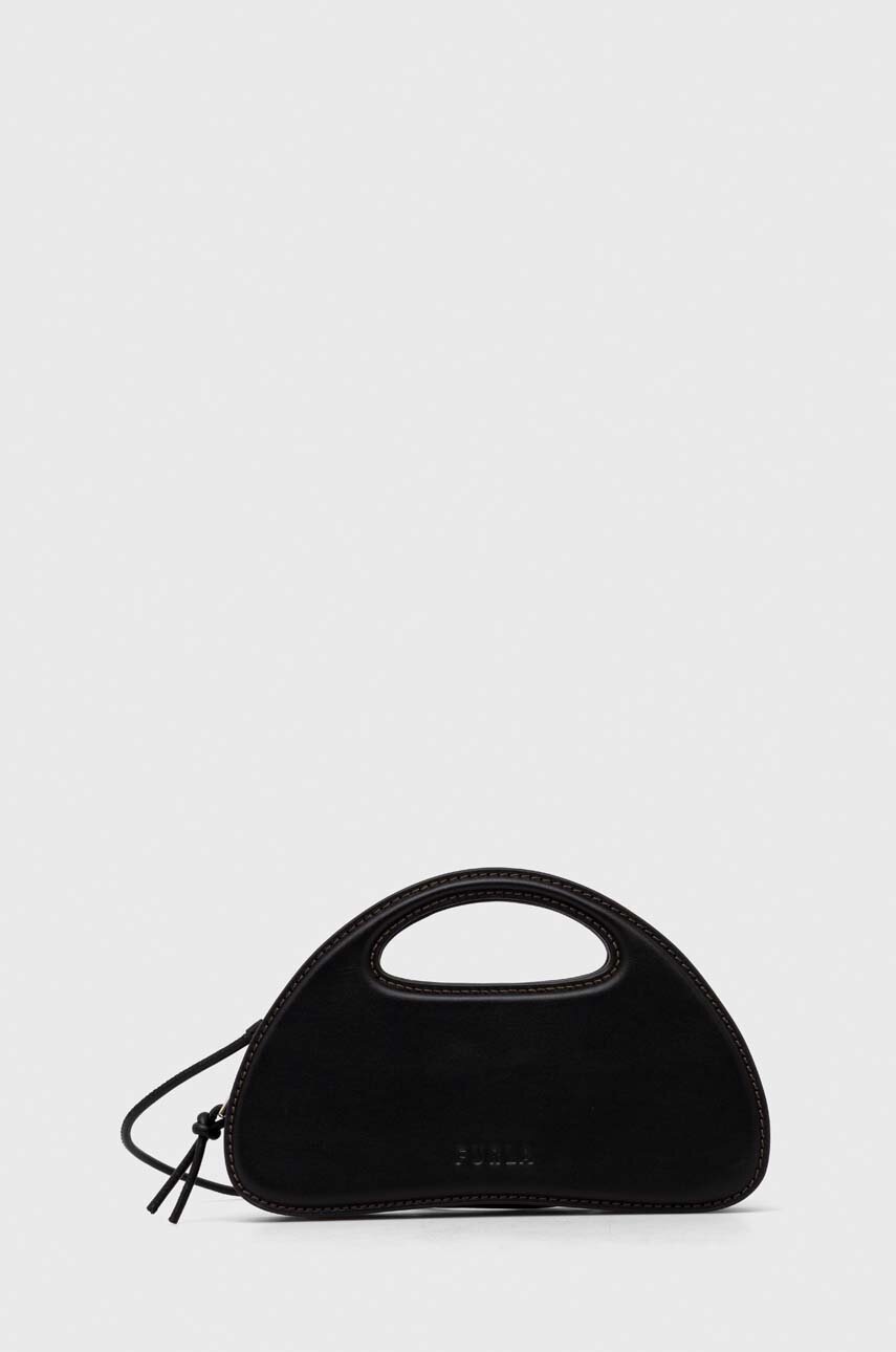 

Шкіряна сумочка Furla колір чорний