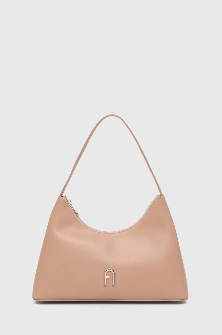 

Шкіряна сумочка Furla колір рожевий
