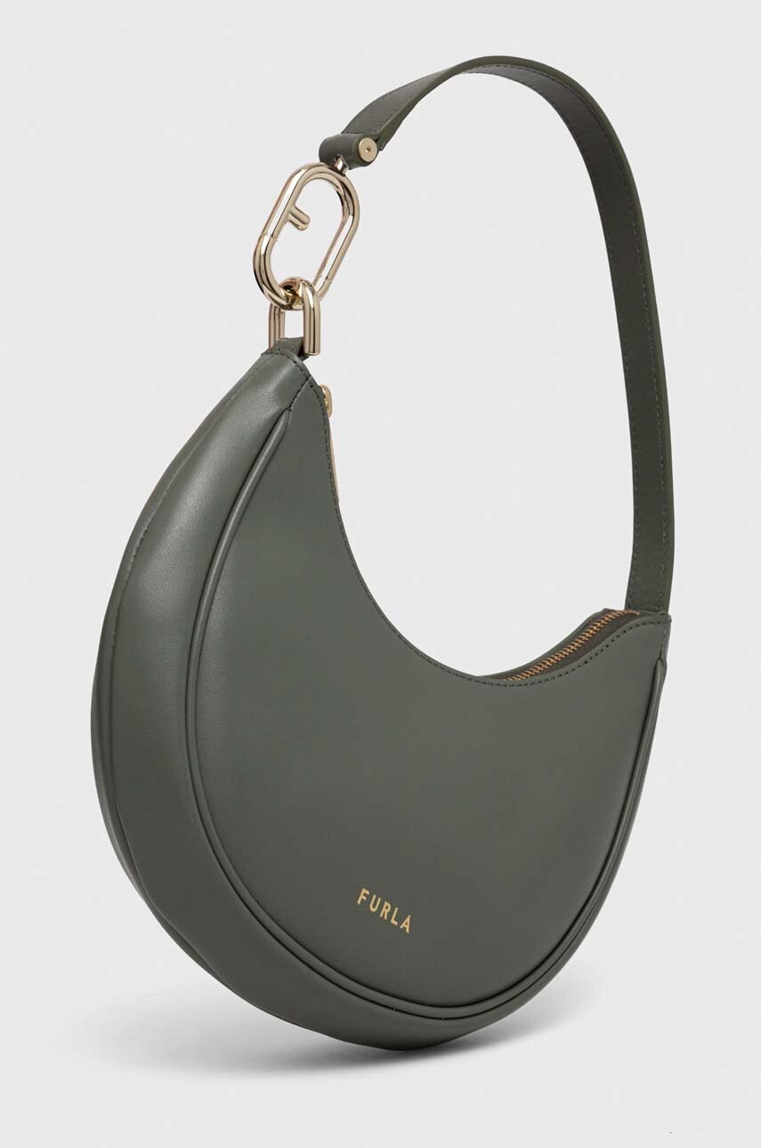 

Кожаная сумочка Furla цвет зелёный