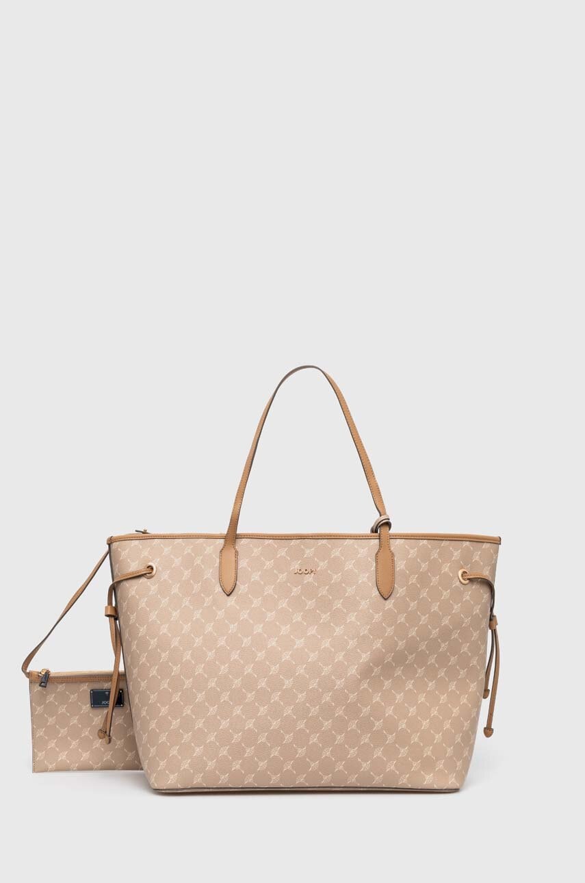 Joop! poseta Cortina Lara culoarea albastru marin, 4140006141
