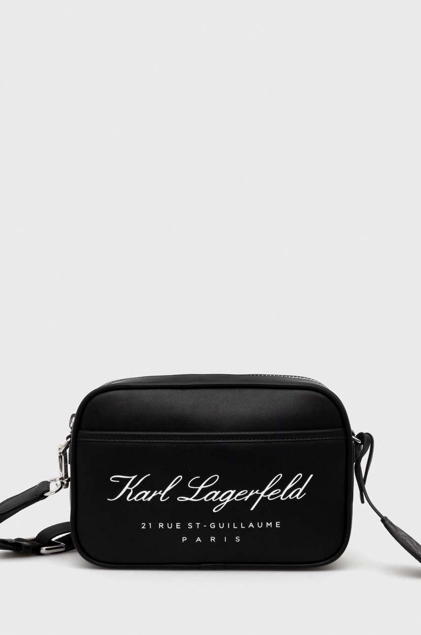 

Чанта Karl Lagerfeld в черно, Черен