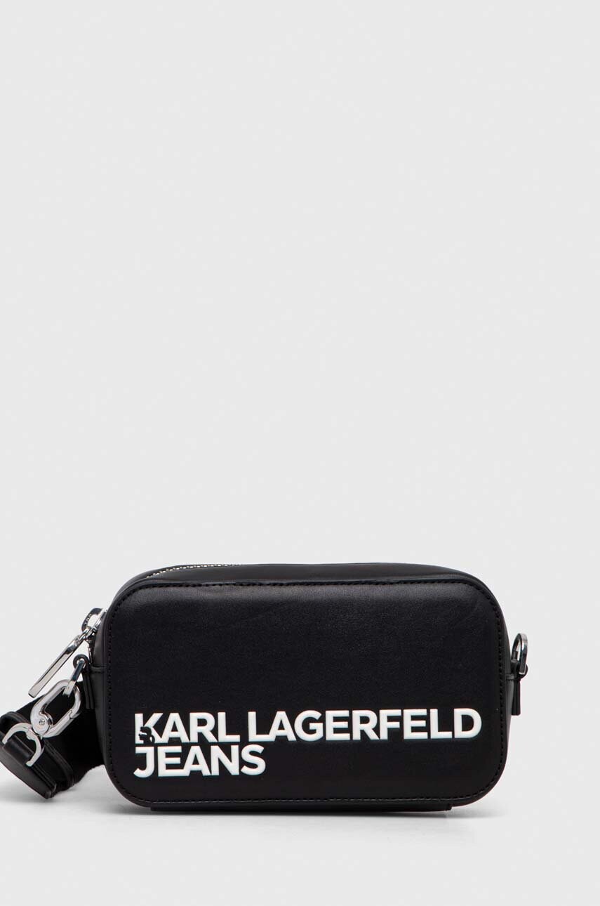 

Чанта Karl Lagerfeld Jeans в черно, Черен