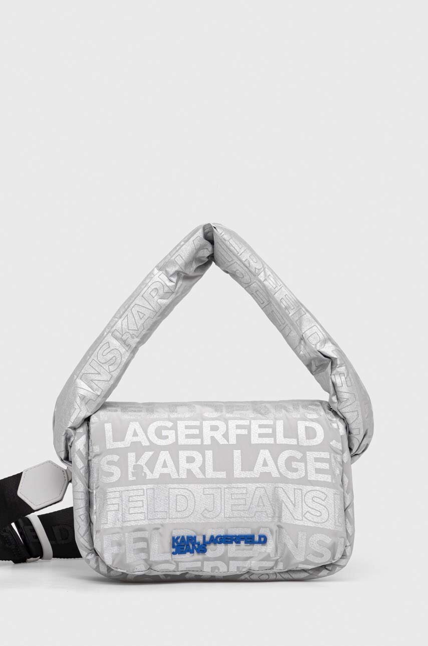 

Сумочка Karl Lagerfeld Jeans цвет серебрянный
