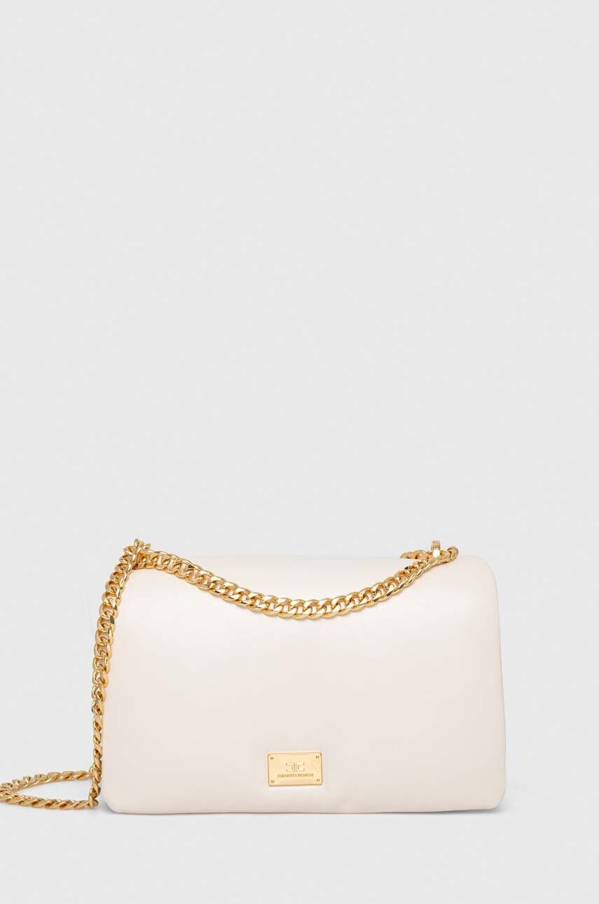

Сумочка Elisabetta Franchi колір бежевий