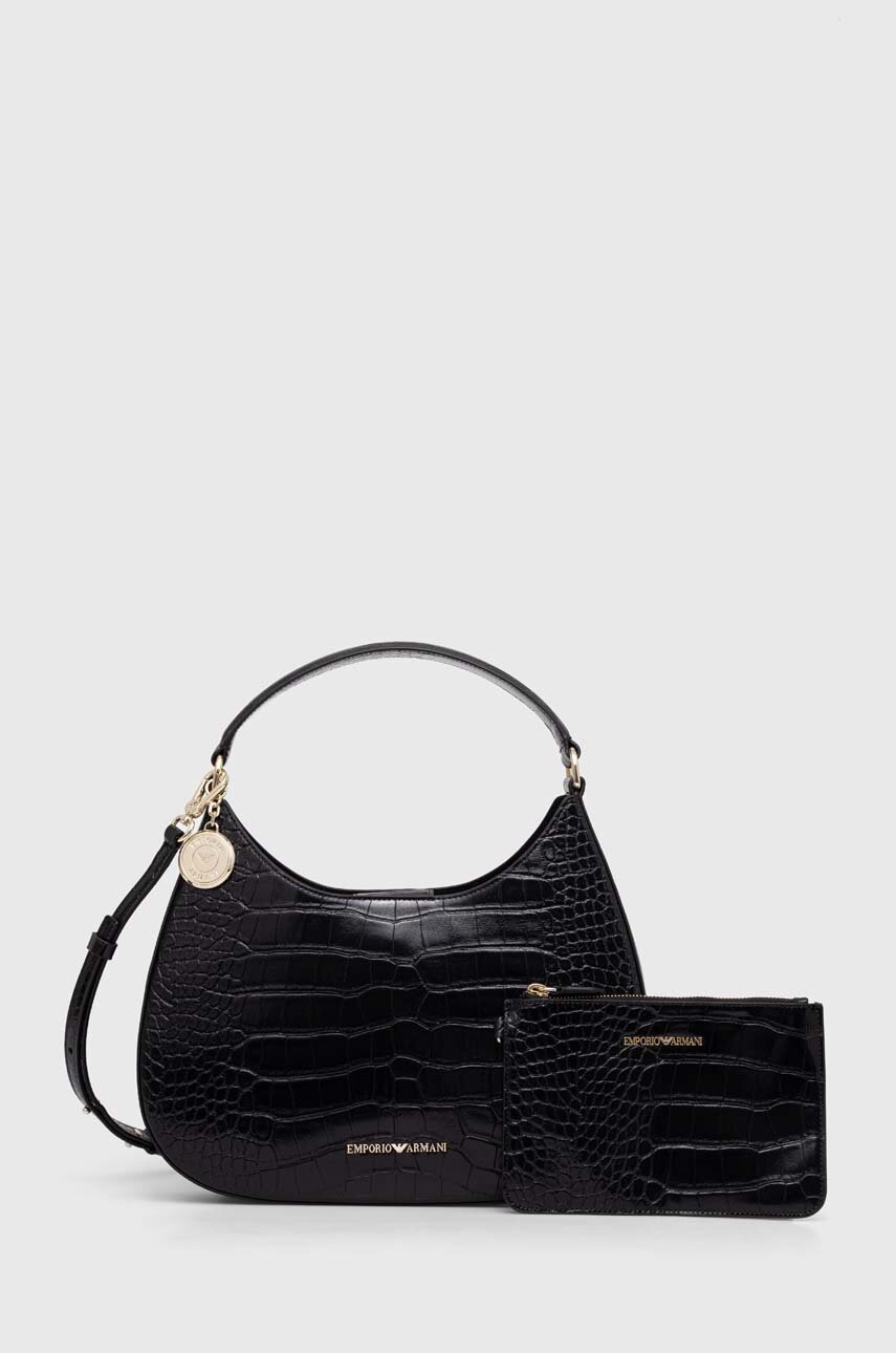 

Сумочка Emporio Armani колір чорний