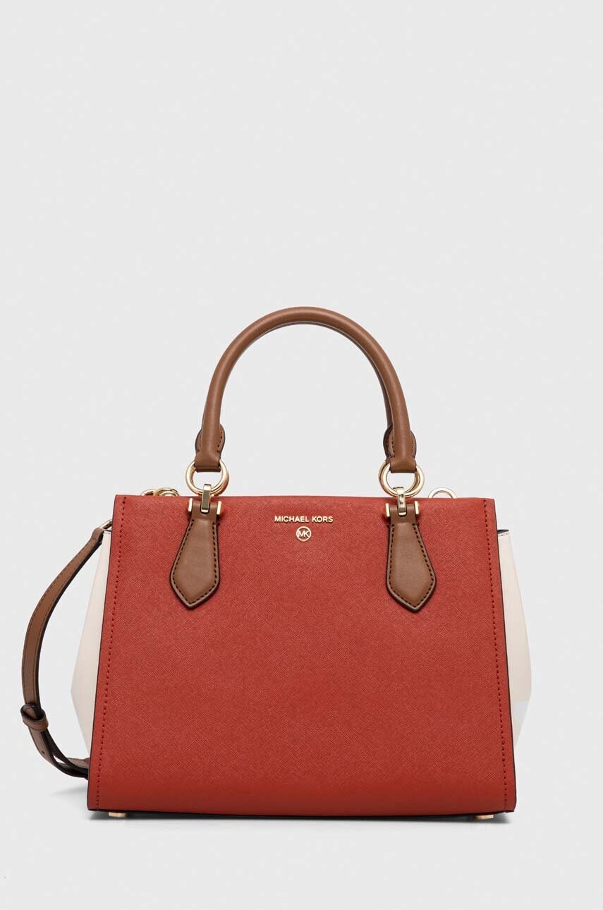 

Кожаная сумочка MICHAEL Michael Kors цвет красный
