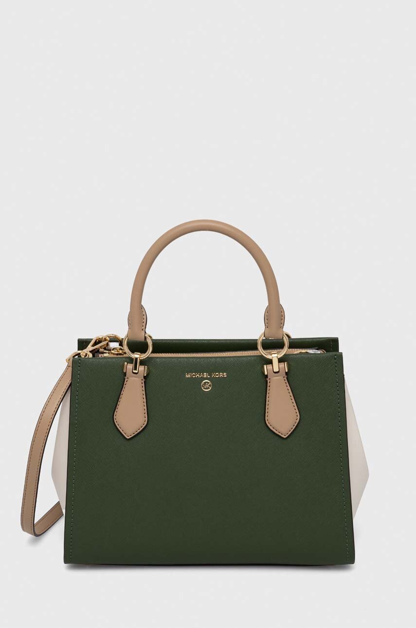 

Кожаная сумочка MICHAEL Michael Kors цвет зелёный