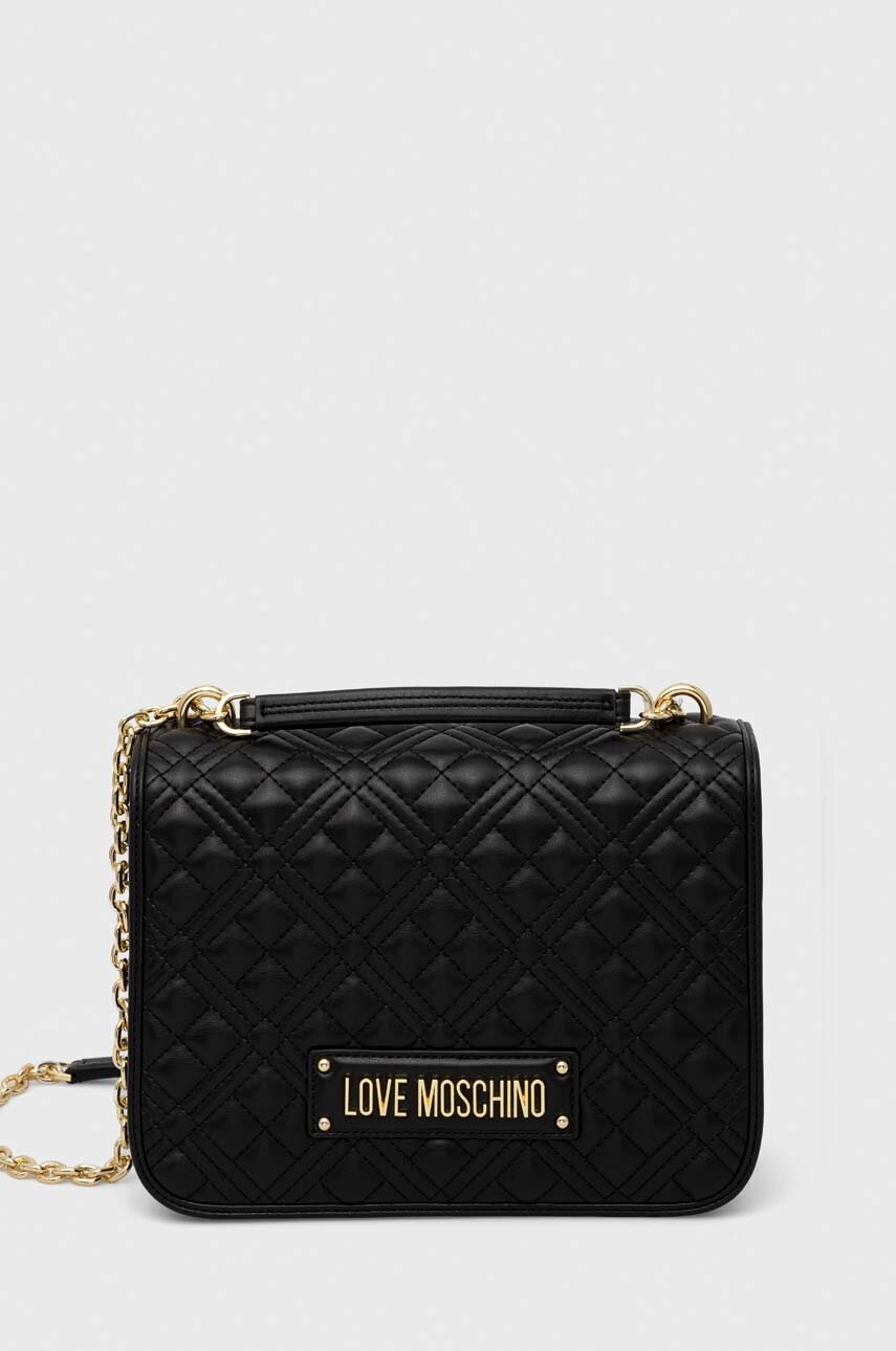 

Чанта Love Moschino в черно, Черен