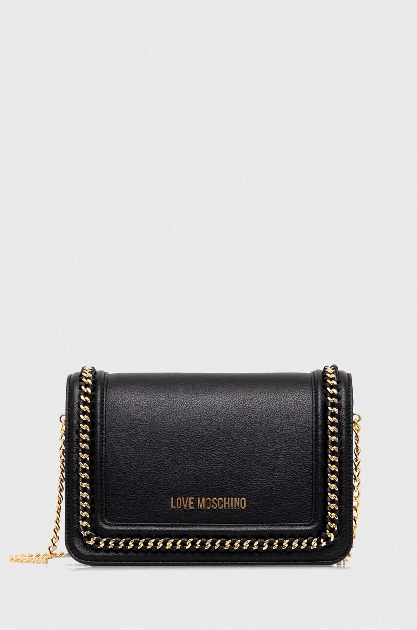 

Чанта Love Moschino в черно, Черен