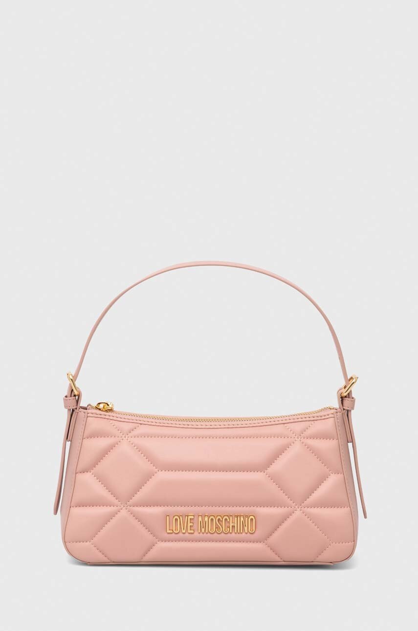 

Сумочка Love Moschino колір рожевий