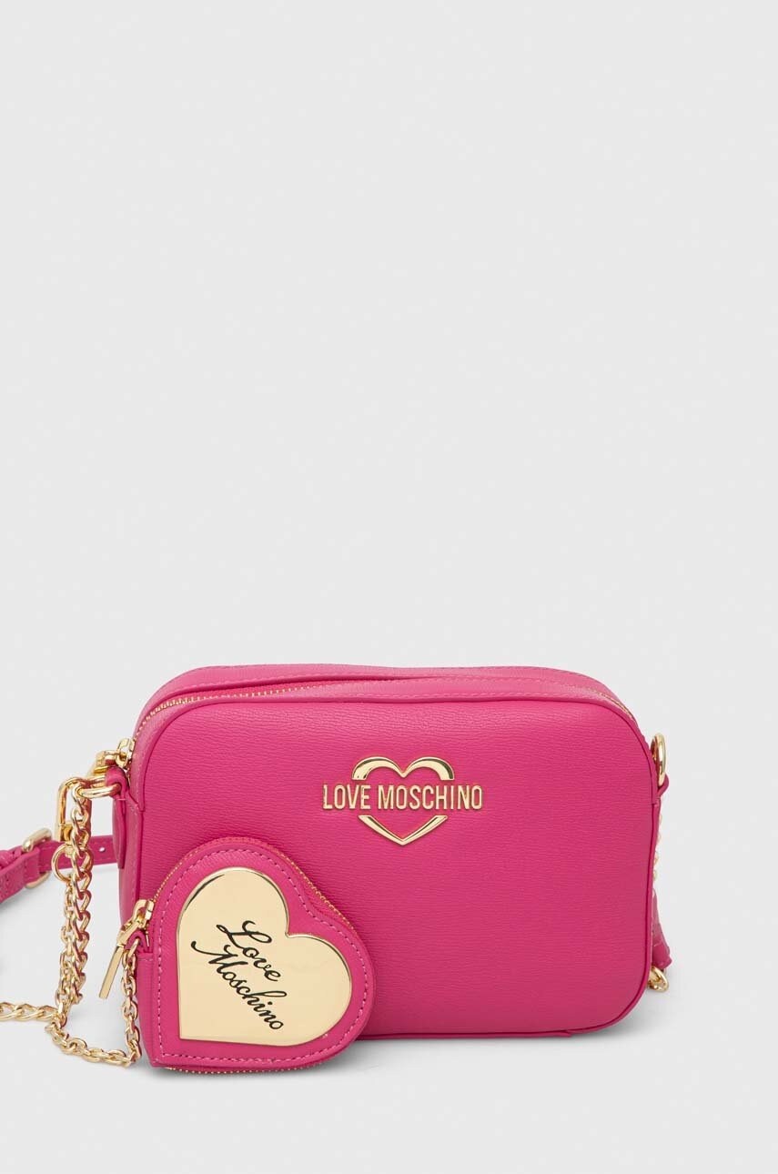 Love Moschino poseta culoarea roz