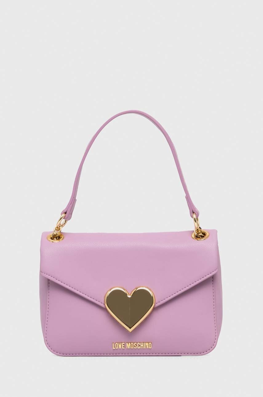 

Чанта Love Moschino в лилаво, Виолетов