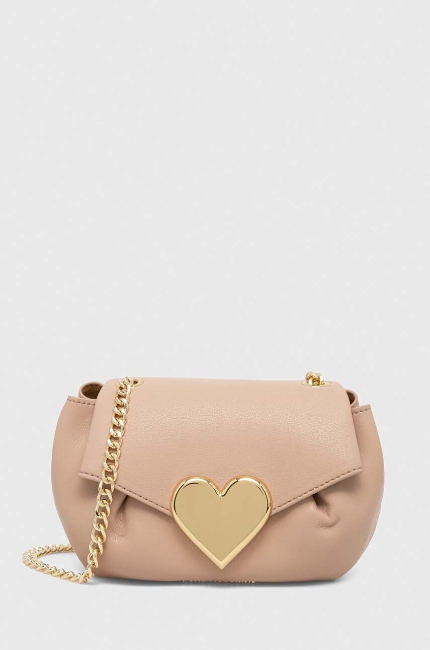 

Сумочка Love Moschino колір бежевий