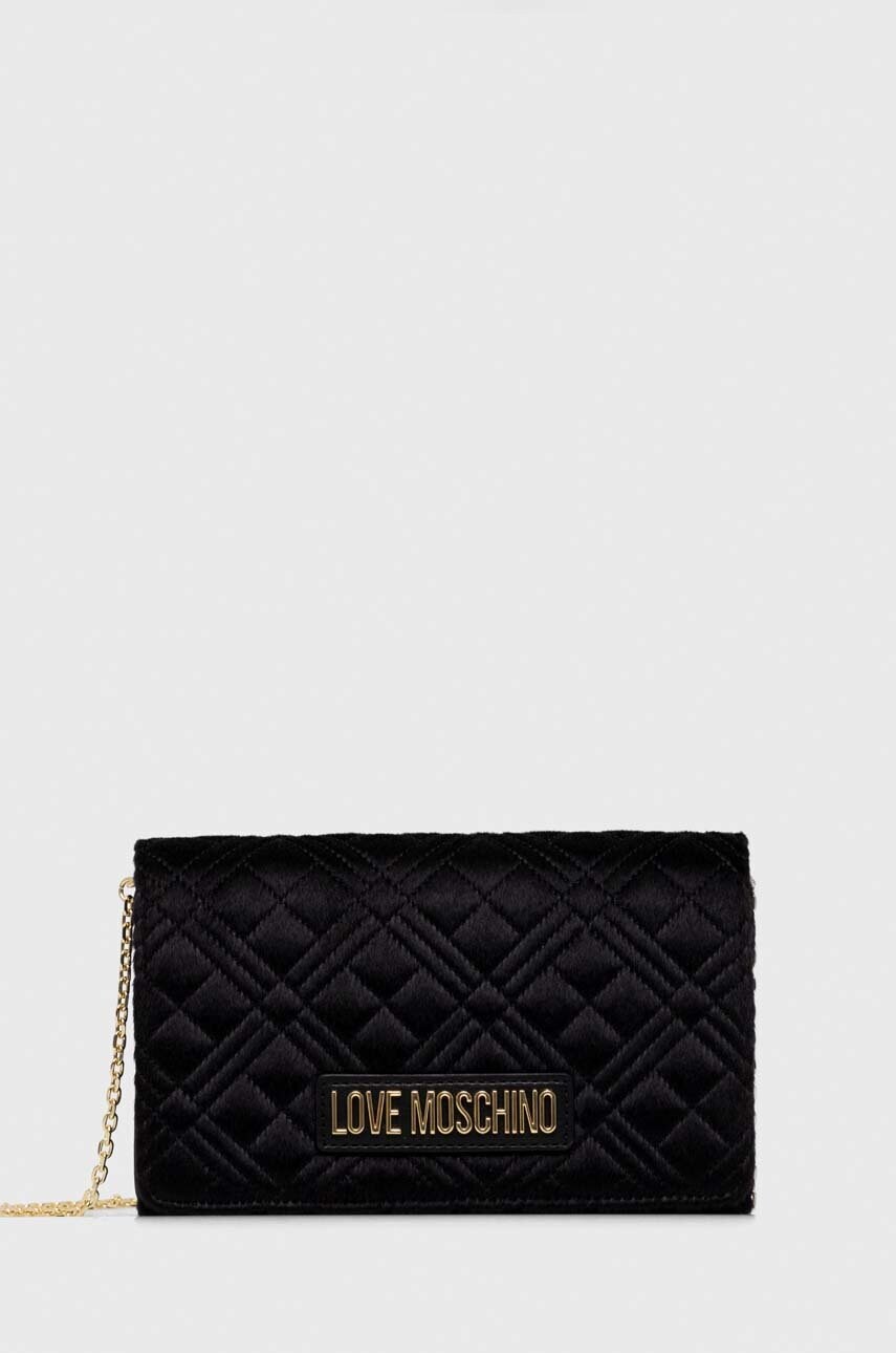 

Сумочка Love Moschino колір чорний