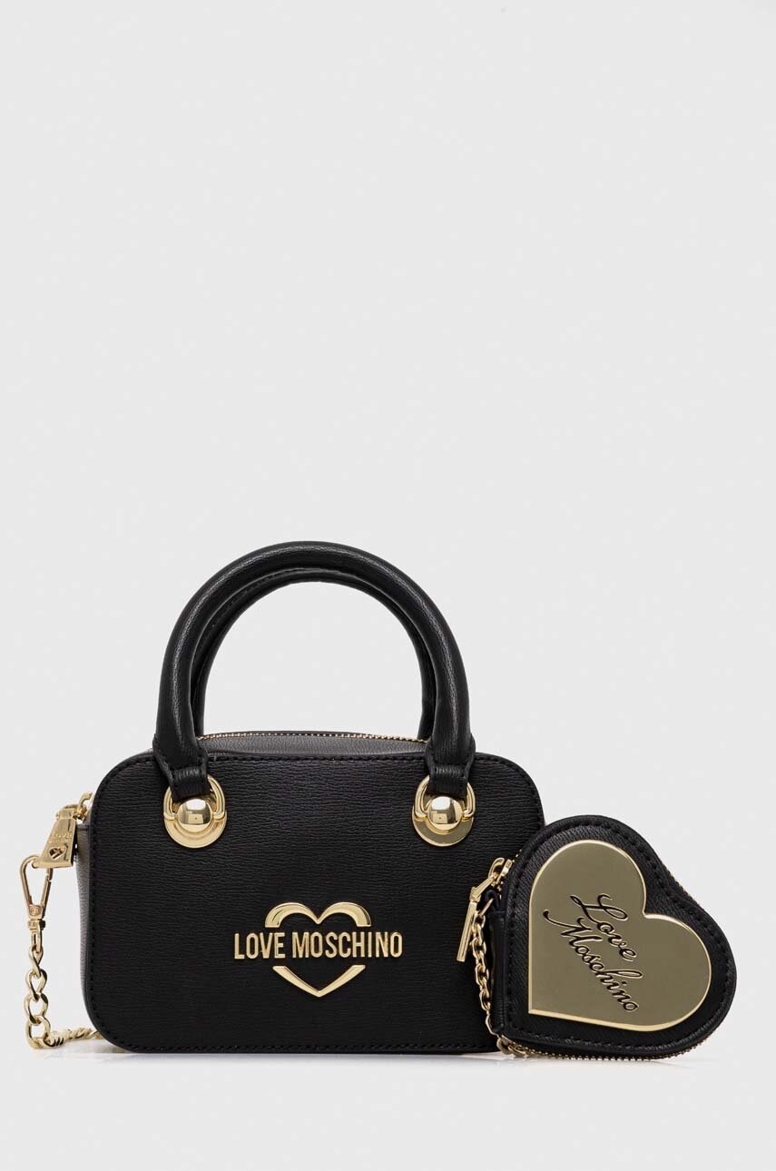 

Чанта Love Moschino в черно, Черен