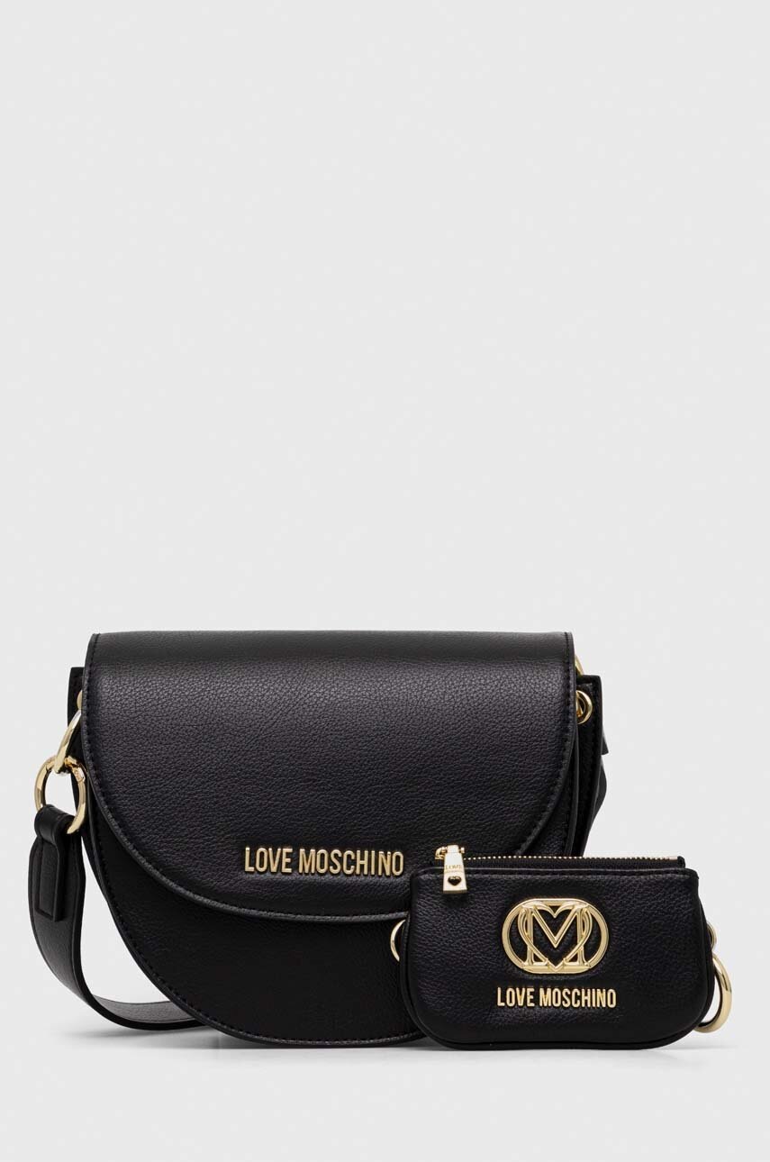 Love Moschino Poseta Culoarea Negru