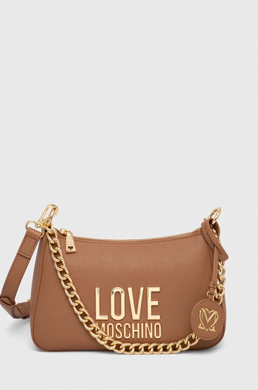 

Чанта Love Moschino в кафяво, Кафяв