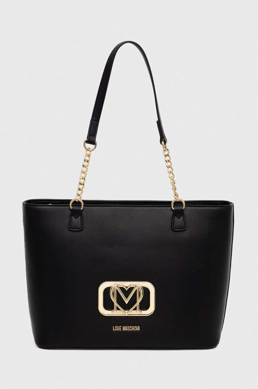 

Сумочка Love Moschino колір чорний